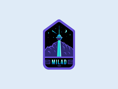 Milad Tower Badge