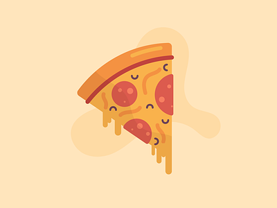 Pizza 🍕🍕🍕 food italian food love pizza pizza icon pizza illustration