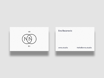 ONNO Visual Identity branding business cards design studio identity logo logo design minimal print design stationery visual identity