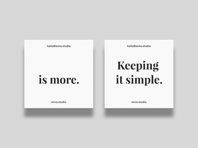 Promo materials branding design quotes design studio identity less is more minimal minimal design print print design stationery visual identity