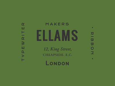 Ellams css type typography vintage web webfonts
