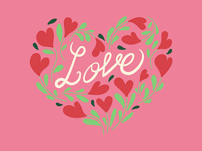 Love design hearts illustration illustrator in love love vector