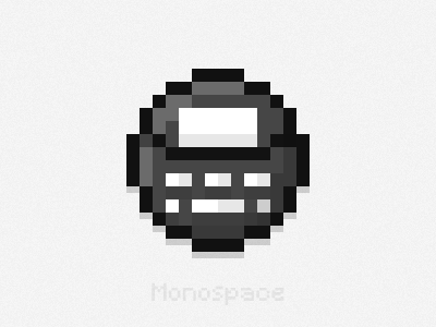 Monospace | 16x16 Pixel Icon 16x16 art design icon iconography illustration monospace pixel visual