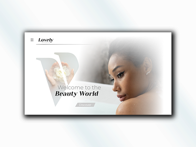 Lovely studio - beauty salon landing page art beauty beauty salon branding design graphic illustration landing page landing site lovely lovely studio salon ui ux