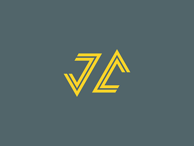 JA monogram logo branding design graphic ja logo monogram typography vector