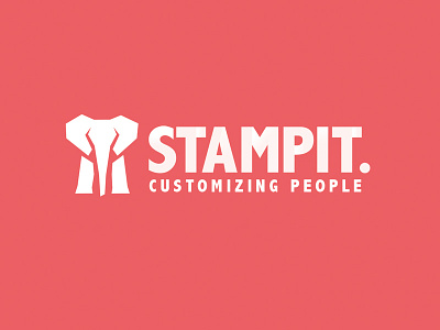 Stampit Logo customization elephant stamp stampit trunk