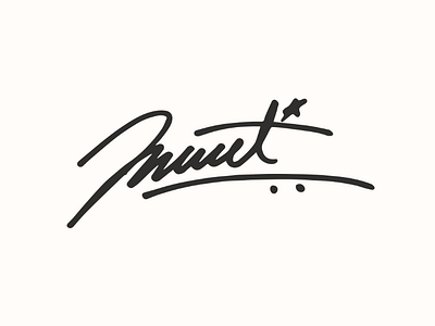 Customized handwritten logo for Nusrat handwritten logo logo design signature logo