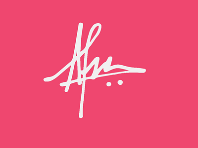 Handdrawn logo for Afra