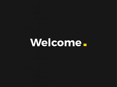 Daily UI Welcome Page