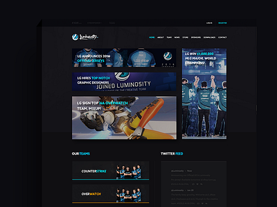 Luminosity GG Web Design