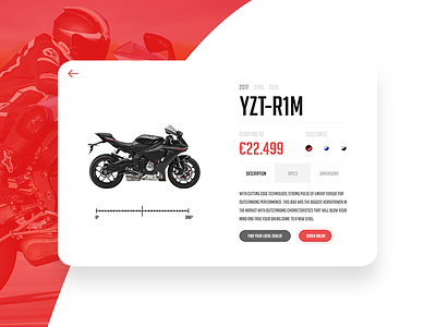 Thirty UI #2 Yamaha YZF-R1M