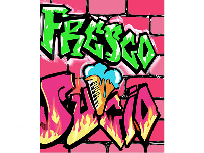 Fre$CoySvCio design graphic design icon illustration ilusión logo procreate procreate art procreatesketch sketch sketching typography workinprogress