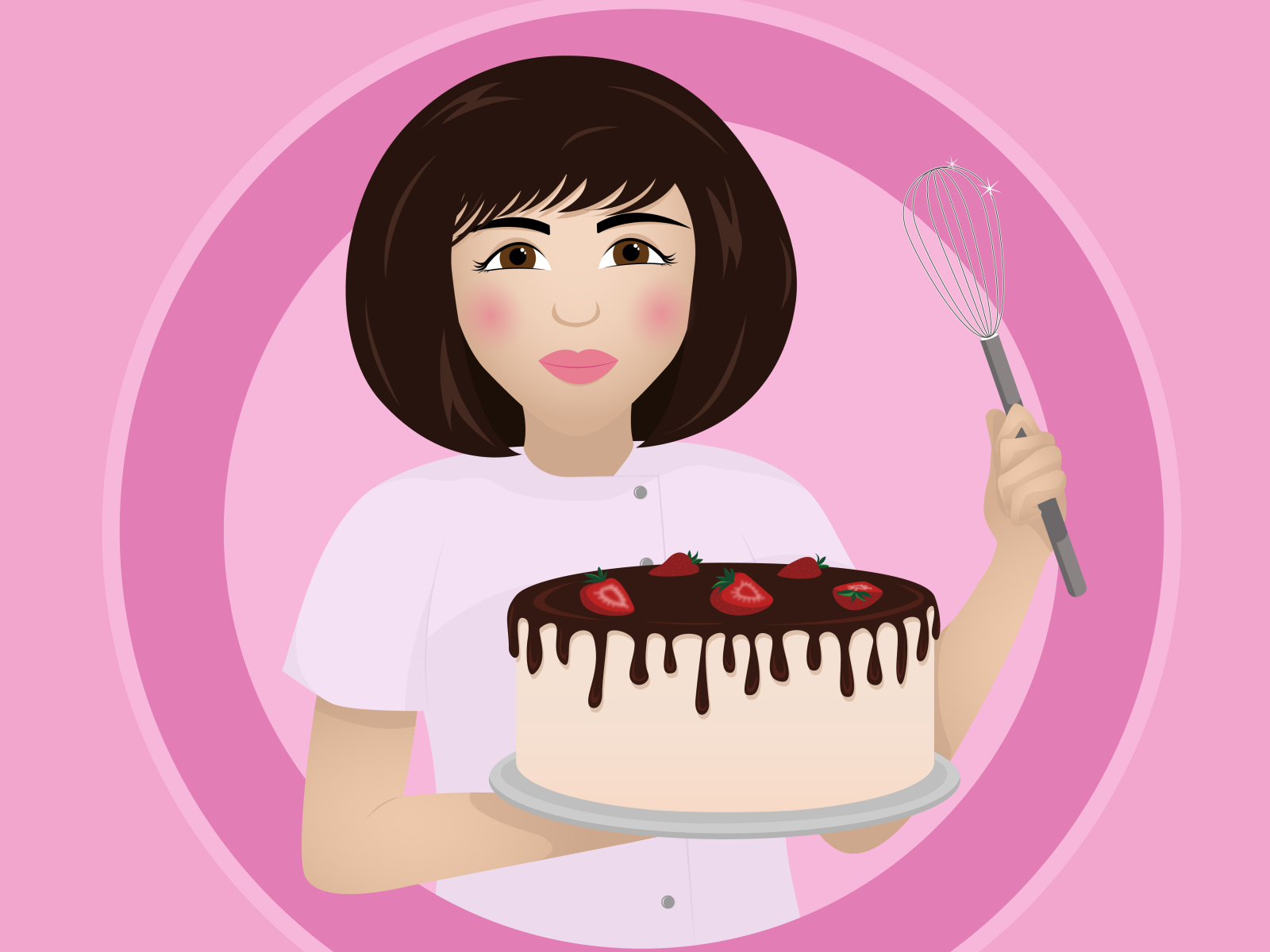 Pastry Chef by Katrin Kolpak on Dribbble