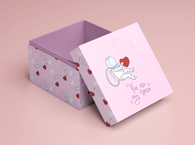 Gift box box day design gift holiday illustration party valentines day vector