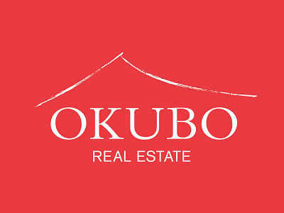 Okubo Real Estate branding graphic design identity typography