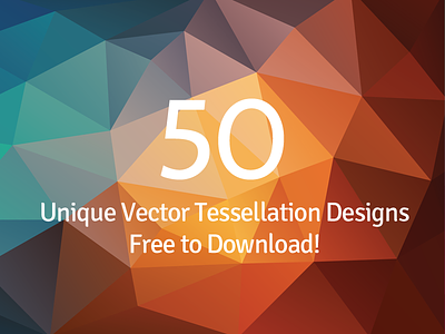 50 Free Tessellated Designs abstract background download free freebie minimalist polygon tessellated tessellation vector