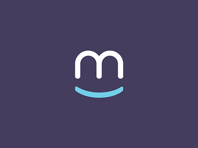 Cleaning Co. branding happy identity logo logomark m smile symbol