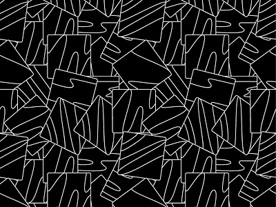 cereal pattern black and white food illustration pattern