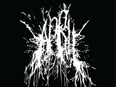 April april band branding graphic design grindcore grunge lettering logo logo design merch metal musician
