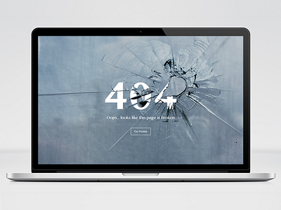 Daily UI 008 - 404 Page