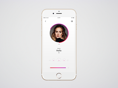 Daily UI 009 - Music Player