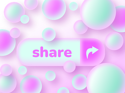 Share Button UI Concept - Daily UI 010