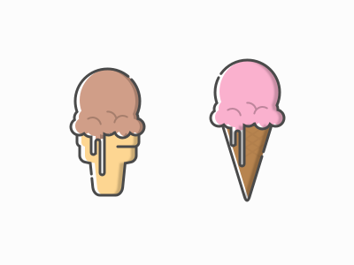 Ice Cream doodles doodle frozen hot ice cream summer treats