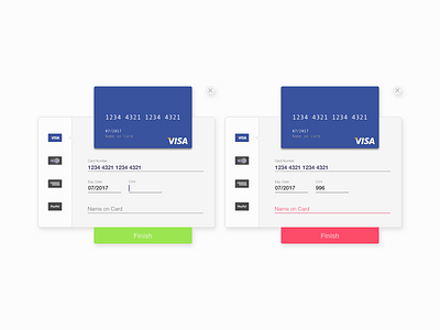 Credit Card pop credit credit card dailyui money payment ui user interface