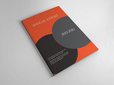 Annual Report Brochure a4 annual report brochure business cool corporate details display excellent financial great indesign template