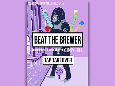 Gipsy Hill Brewery Tap takeover Poster
