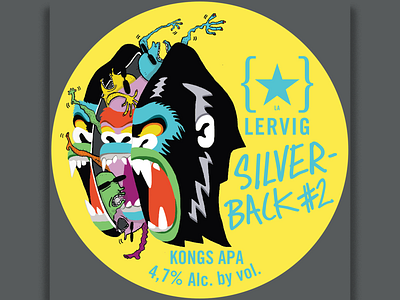 Silverback Beer Label