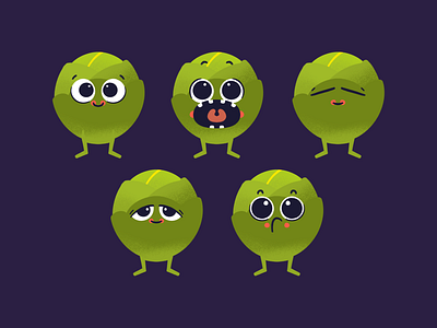 Christmas Sprout Expression Sheet
