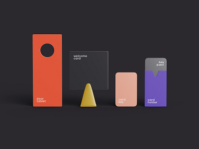 Hotel Mockup 3ds branding design minimalism mockup