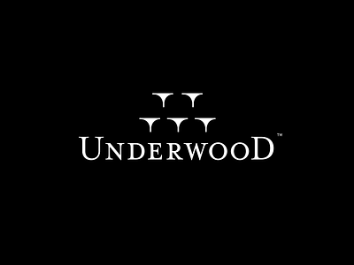 dribbble Underwood 007 branding lettering lettermark logo mark mark icon symbol mark symbol icon sign type typo
