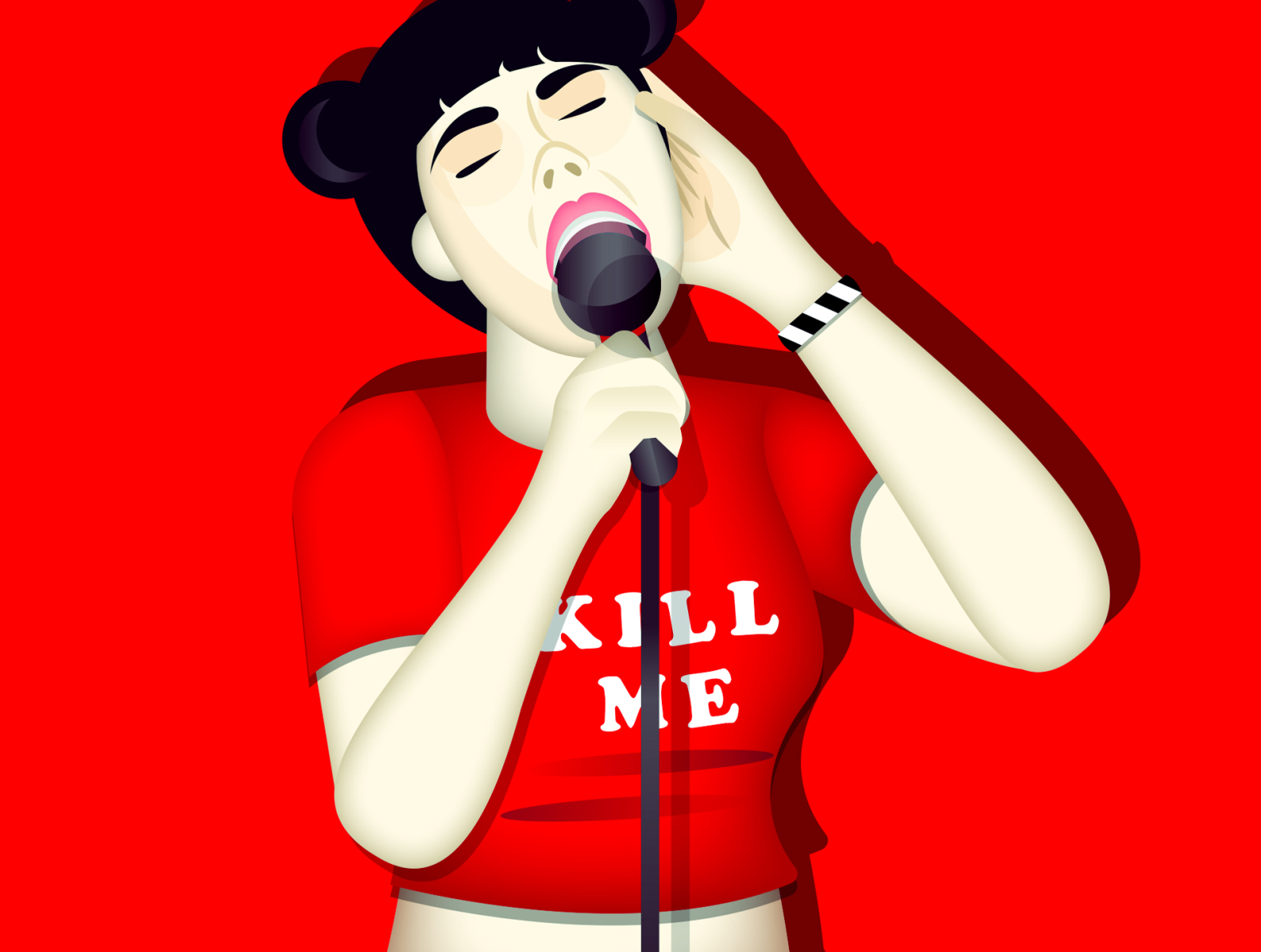 Kathleen Hanna By Jane Gardner On Dribbble