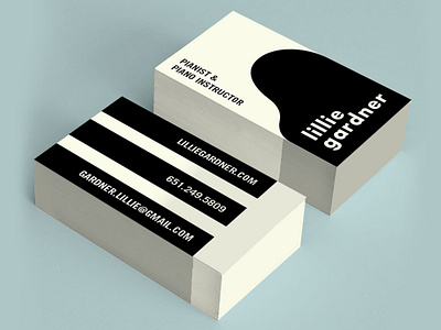 Lillie Gardner Piano Branding