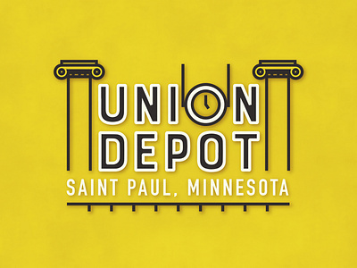 Union Depot - Logo Design Concept #6