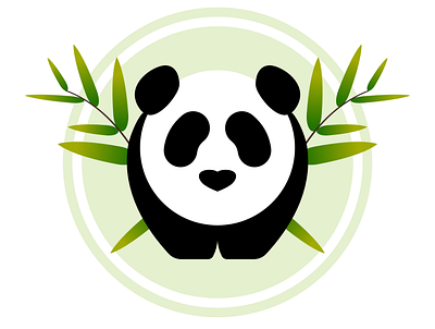 Panda Logo dailylogo dailylogochallenge day3 logo panda vector