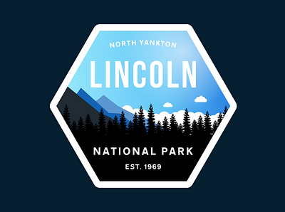 National Park Logo dailylogo dailylogochallenge day 20 lincoln logo national park vector