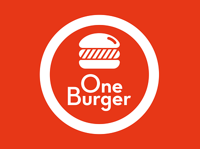 Burger Joint Logo burger dailylogo dailylogochallenge day 33 logo minimalist one burger vector