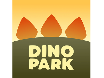 Dinosaur Amusement Park Logo