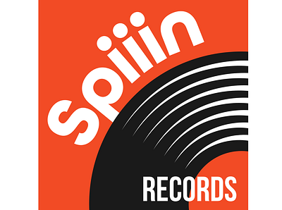 Record Label Logo dailylogo dailylogochallenge day 36 logo record record label spiiin vector
