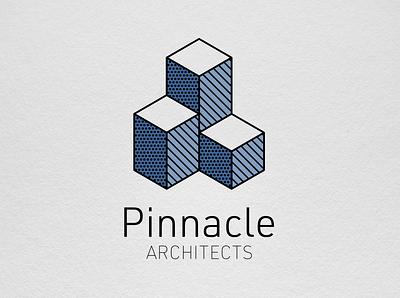 Architectural Firm Logo dailylogo dailylogochallenge logo minimalist pinnacle vector