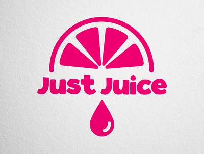 Juice Company Logo dailylogo dailylogochallenge day 48 juice just juice logo vector