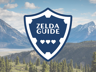 Zelda Guide Logo affinitydesigner branding dailylogo graphicdesign illustration logo nintendo vector zelda zeldaguide