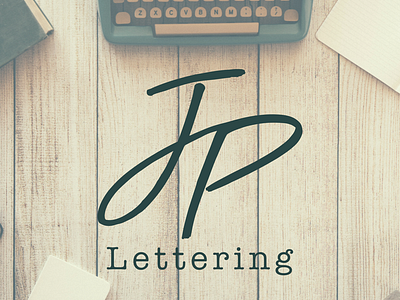 JP Lettering Logo