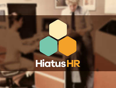 Hiatus HR Logo affinitydesigner branding dailylogo design hiatushr logo logocore minimalist retro vector