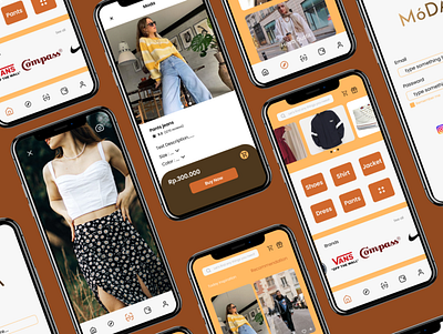 Shopping App Mobile ui