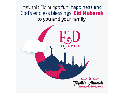 Facebook Post for eid ul adha