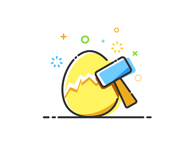 MBE Style Icon - Smashing golden eggs icon mbe schiy